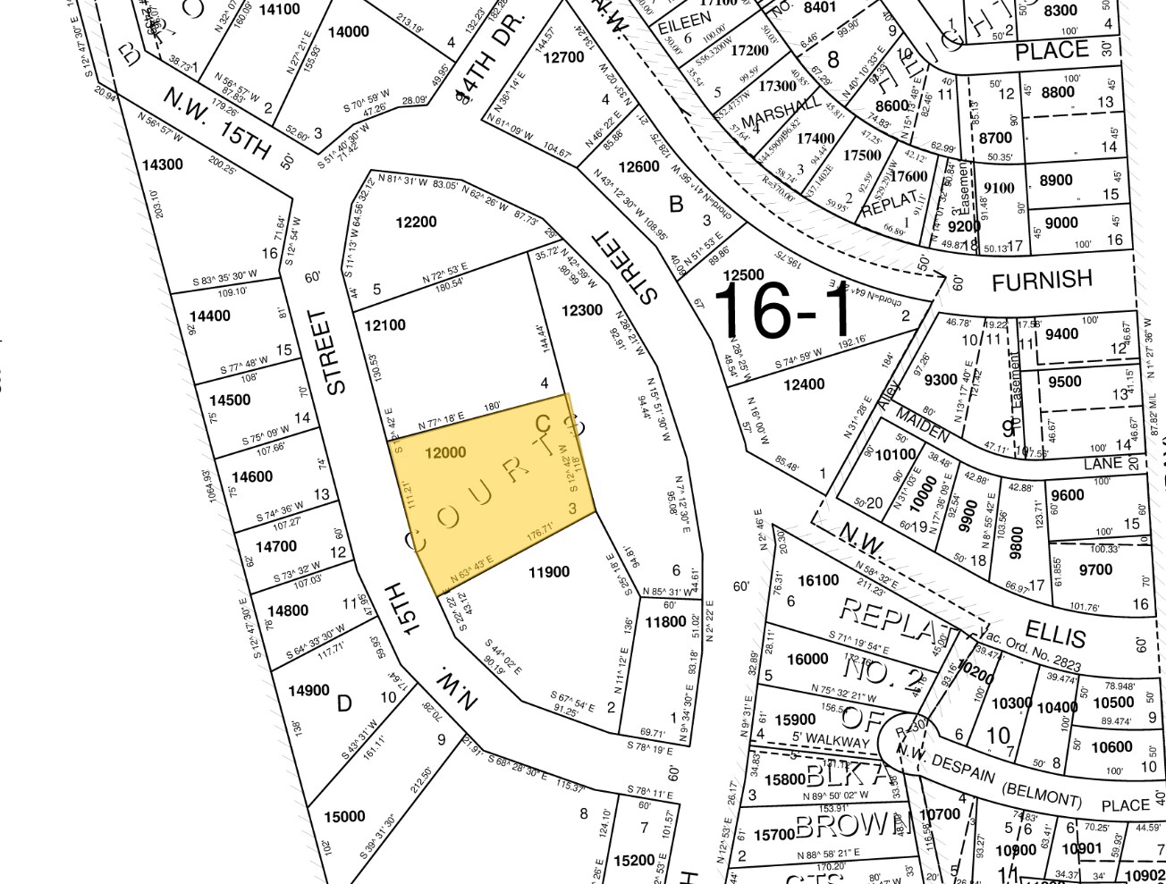 420 NW 15th St, Pendleton, OR for sale Plat Map- Image 1 of 1