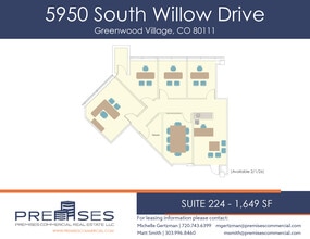 5950 S Willow Dr, Greenwood Village, CO for lease Floor Plan- Image 1 of 1