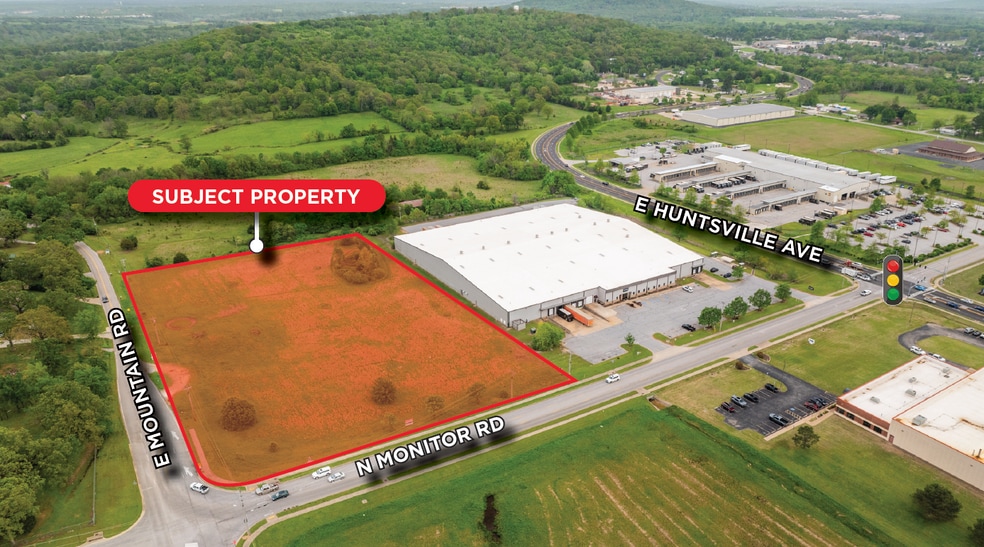 Monitor Rd, Springdale, AR for sale - Aerial - Image 1 of 2