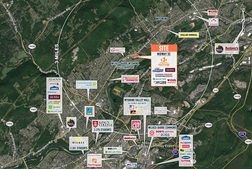 1026 Wyoming Ave, Wyoming, PA for lease - Building Photo - Image 3 of 5