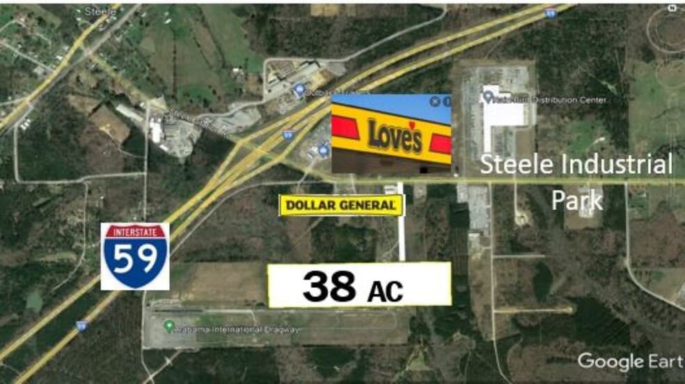 Herb Collett Steele Station Rd, Steele, AL 35987