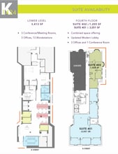 1424 K St NW, Washington, DC for lease Floor Plan- Image 1 of 1