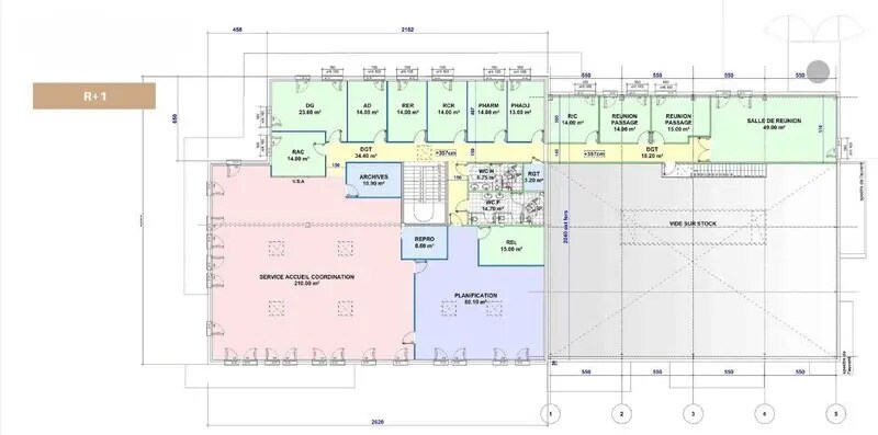Flex in Saint-Priest for lease - Floor Plan - Image 2 of 3