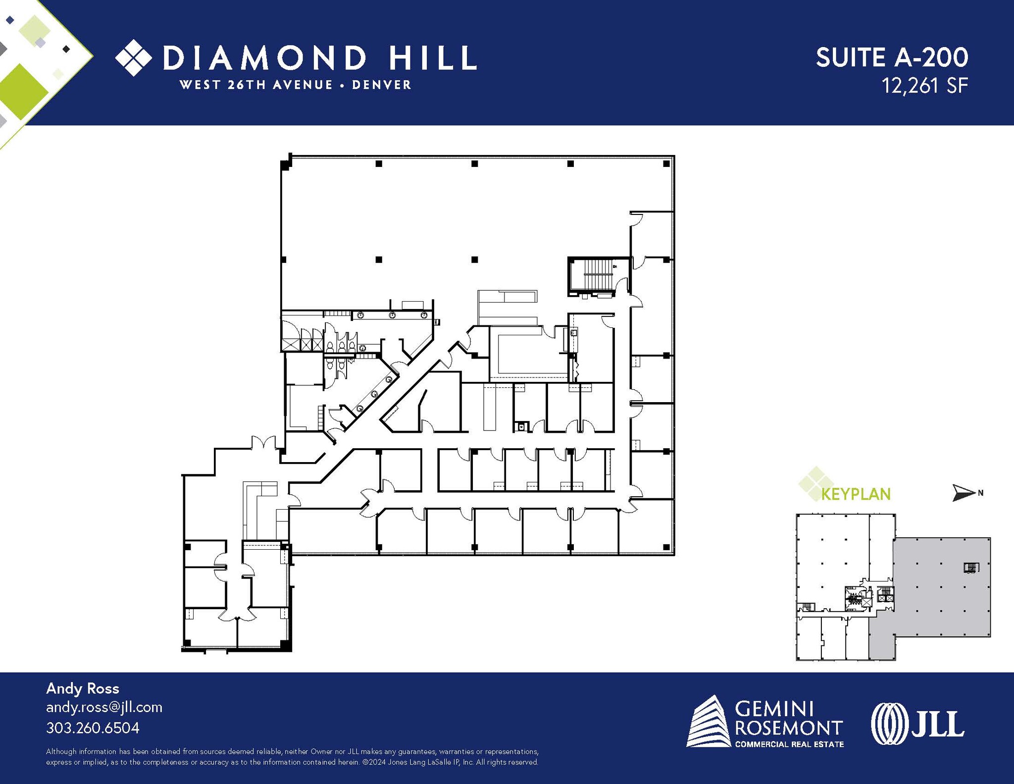 2490 W 26th Ave, Denver, CO for lease Floor Plan- Image 1 of 2