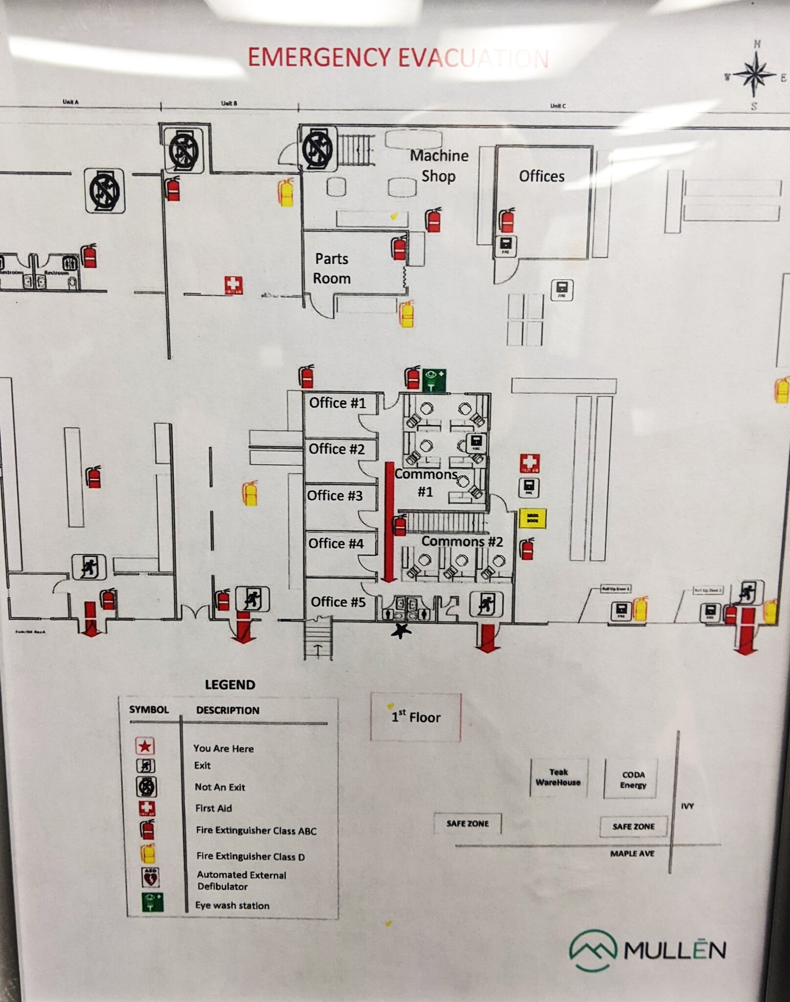 133 - 135 E Maple Ave, Monrovia, CA for lease Floor Plan- Image 1 of 2