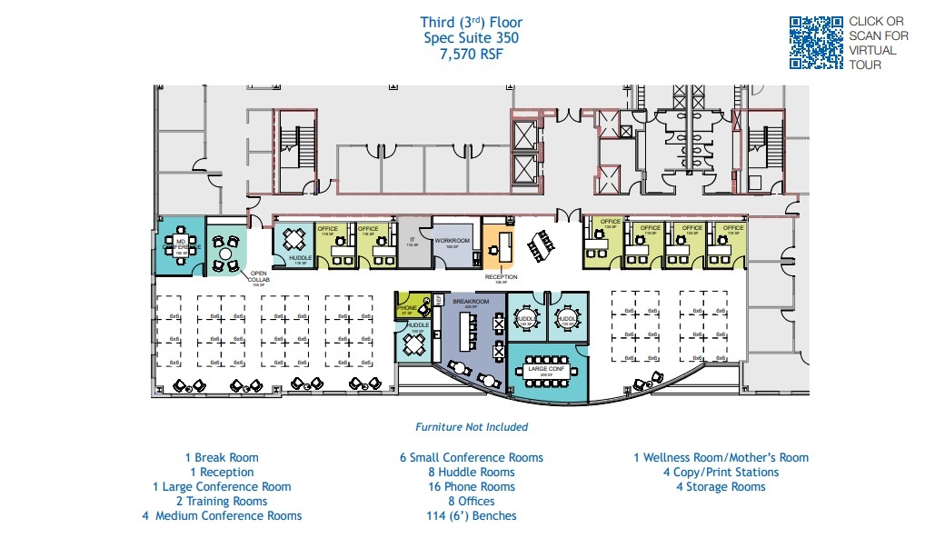 1101 Slater Rd, Durham, NC for lease Floor Plan- Image 1 of 1