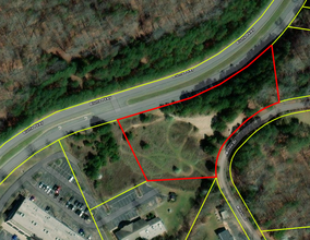 Bluffs Pky, Canton, GA - aerial  map view