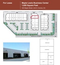330 S Maple St, Corona, CA for lease Floor Plan- Image 1 of 1