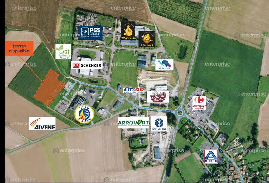 Land in Villers-Bocage for sale - Building Photo - Image 2 of 2