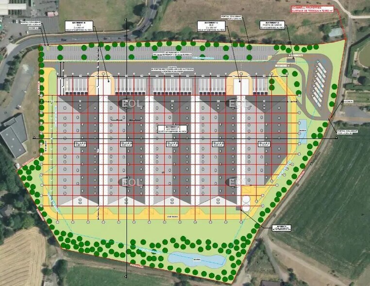 Industrial in Trangé for lease - Building Photo - Image 2 of 4