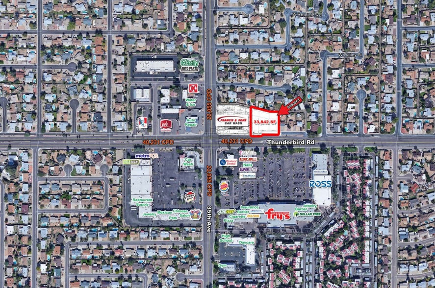 3448 W Thunderbird Rd, Phoenix, AZ for lease - Building Photo - Image 2 of 5