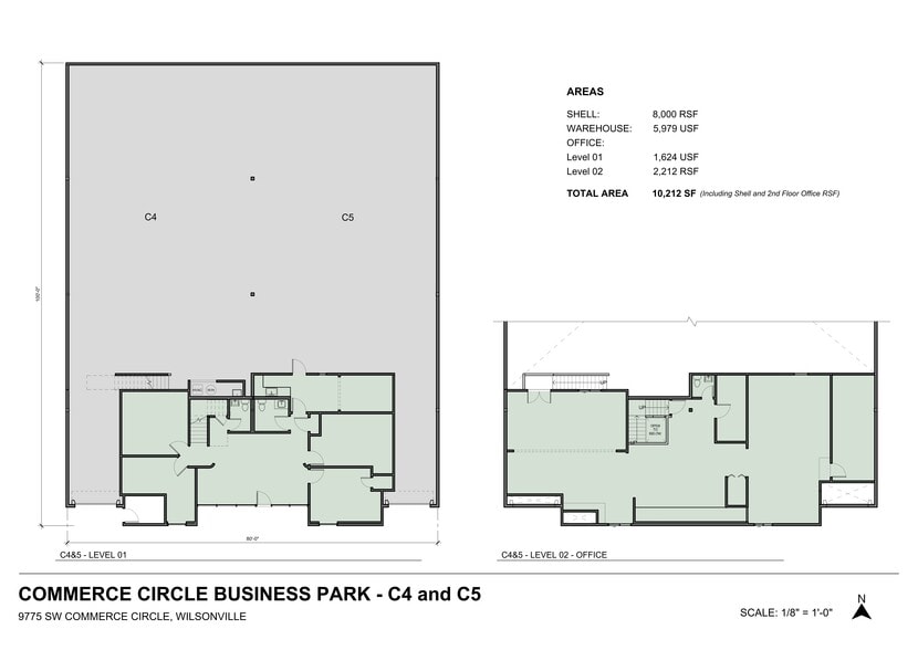9775 SW Commerce Cir, Wilsonville, OR for lease - Site Plan - Image 3 of 9