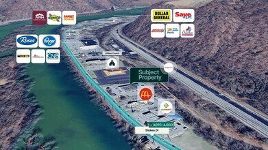 513 Stokes Dr, Hinton, WV - AERIAL map view