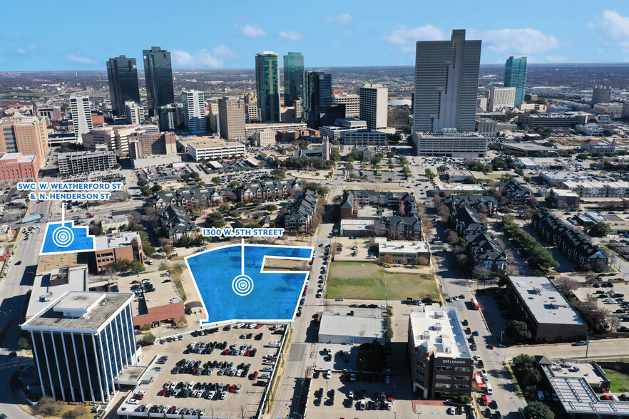 1300 W 5th St, Fort Worth, TX for sale - Aerial - Image 1 of 5