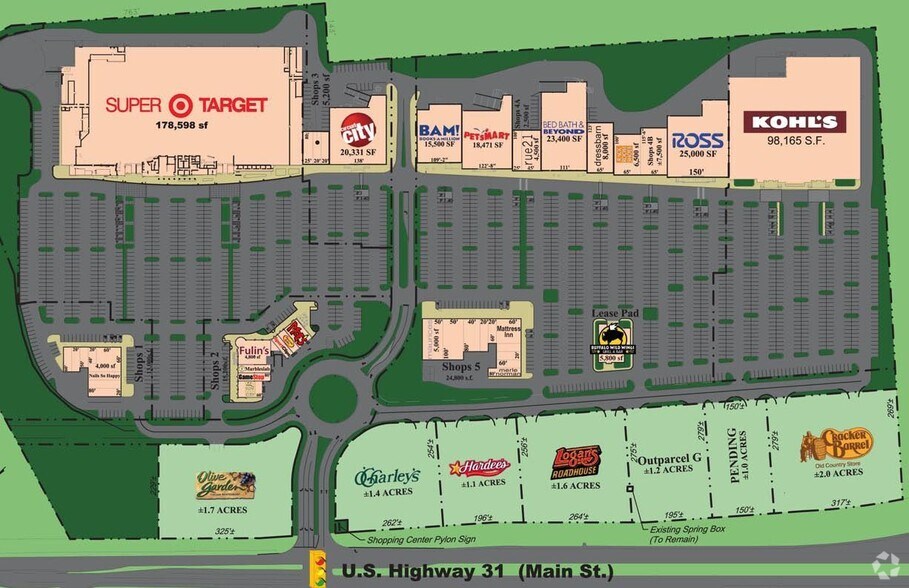 1017-1031 Crossings Blvd, Spring Hill, TN for sale - Building Photo - Image 1 of 1