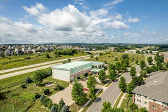 201 Prairie Heights Dr, Verona, WI - aerial  map view