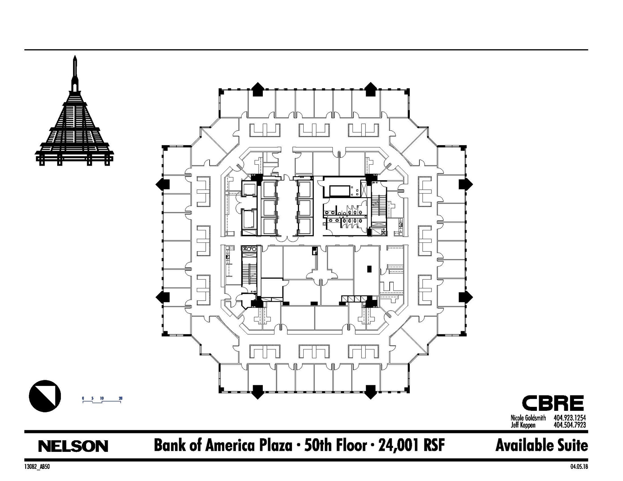 600 Peachtree St NE, Atlanta, GA for lease Floor Plan- Image 1 of 1