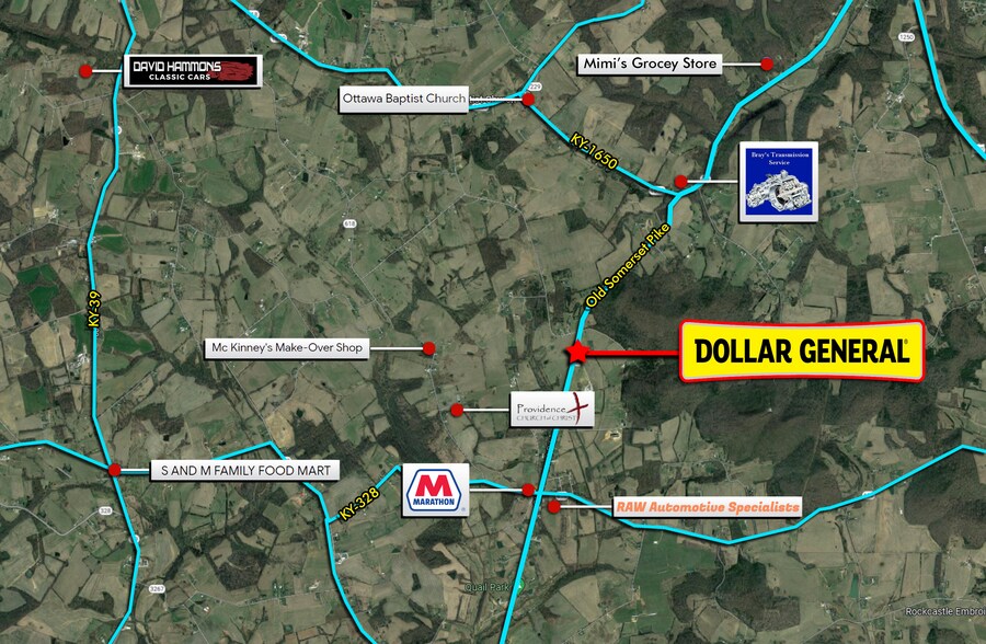 3597 Old Somerset Pike, Brodhead, KY 40409 Dollar General