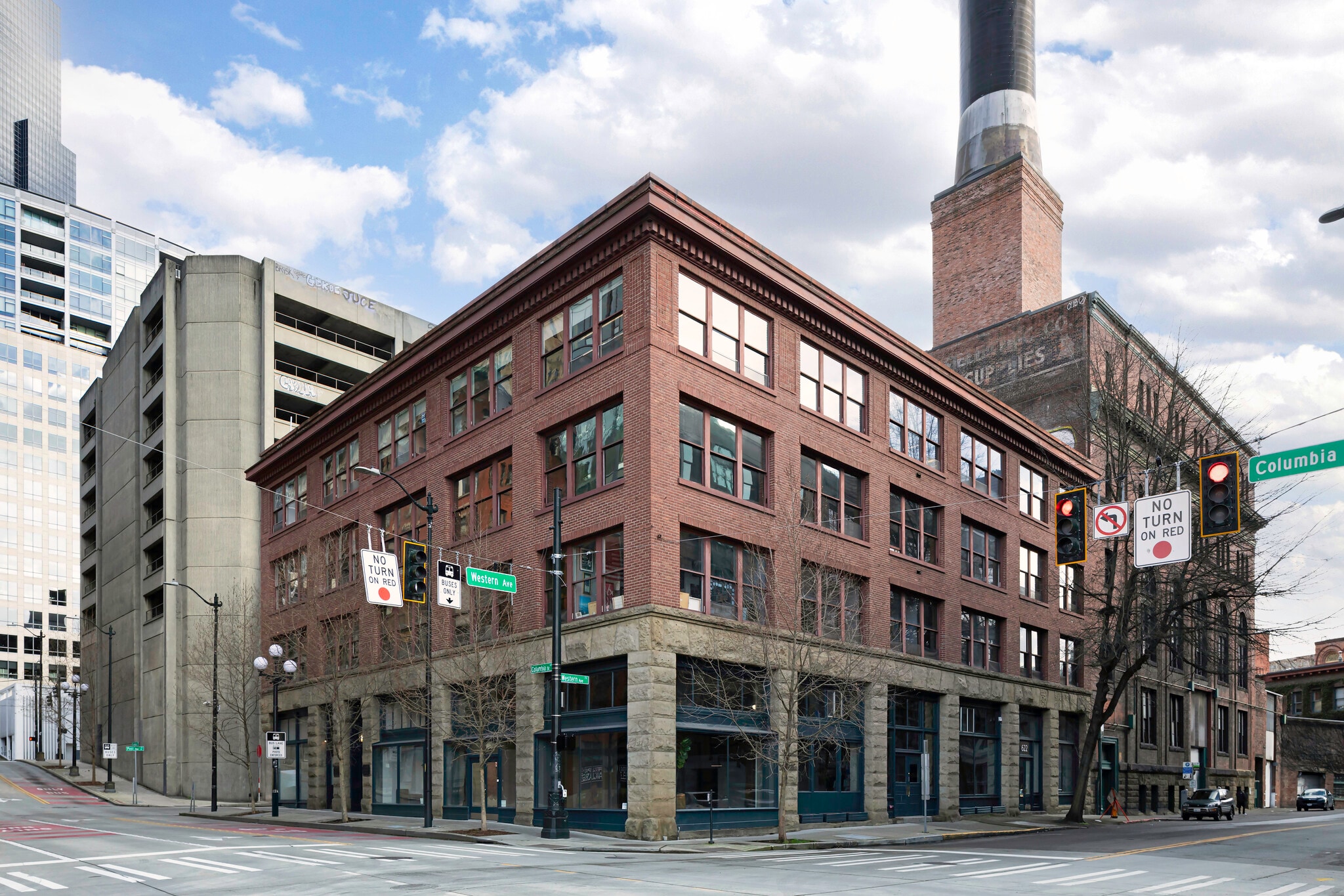 81-85 Columbia St, Seattle, WA for lease Building Photo- Image 1 of 6