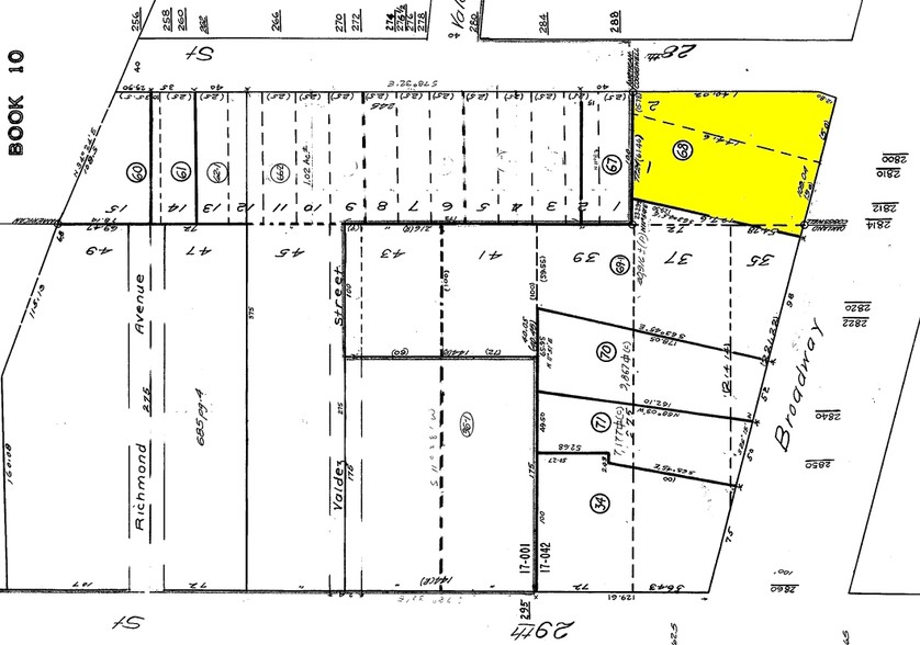 2800 Broadway, Oakland, CA for sale - Plat Map - Image 3 of 4