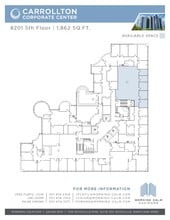 8201 Corporate Dr, Landover, MD for lease Floor Plan- Image 1 of 2