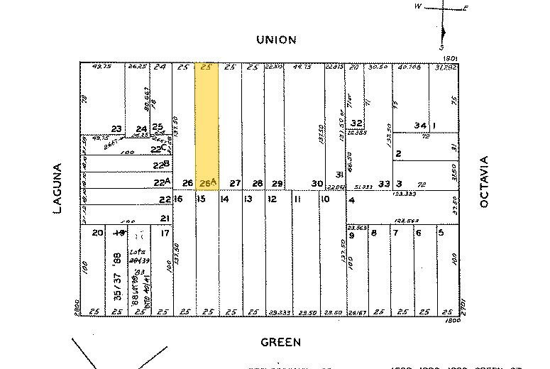 1865-1869 Union St, San Francisco, CA for lease - Plat Map - Image 2 of 18