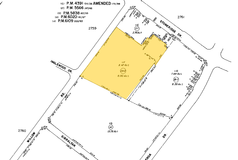 4511 Willow Rd, Pleasanton, CA for lease - Plat Map - Image 2 of 4