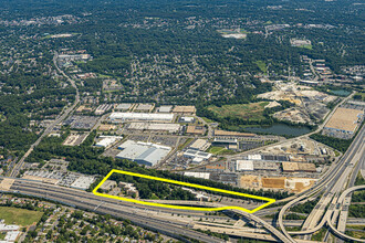 6800 Versar Ctr, Springfield, VA - aerial  map view