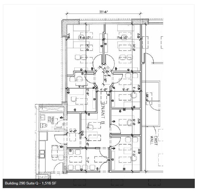 290-300 S County Farm Rd, Wheaton, IL for lease Floor Plan- Image 1 of 1