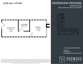 4538 Centerview Dr, San Antonio, TX for lease Floor Plan- Image 1 of 1