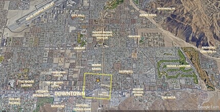 605 Sunny Dunes, Palm Springs, CA - AERIAL map view - Image1