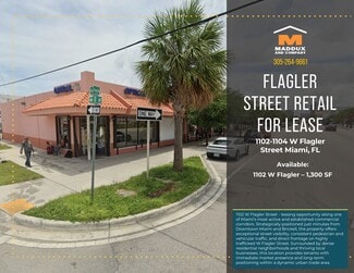 More details for 1100-1110 W Flagler St, Miami, FL - Retail for Lease