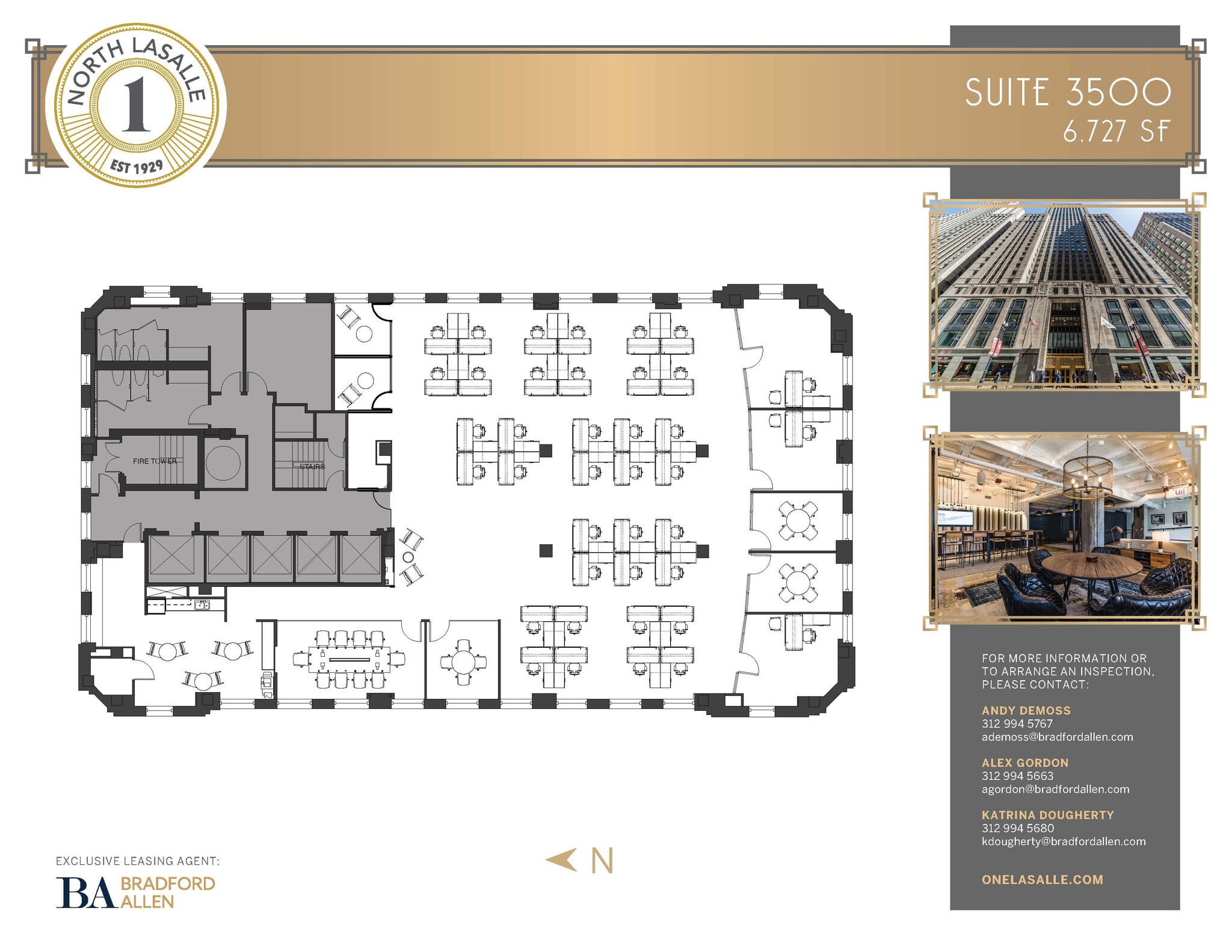 1 N La Salle St, Chicago, IL for lease Floor Plan- Image 1 of 5