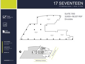 1717 McKinney Ave, Dallas, TX for lease Floor Plan- Image 1 of 1