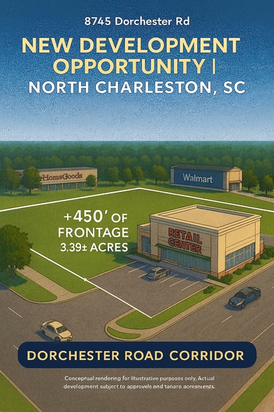 8745 Dorchester Road, North Charleston, SC for sale - Building Photo - Image 3 of 4