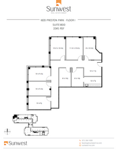 1800 Preston Park Blvd, Plano, TX for lease Floor Plan- Image 1 of 1