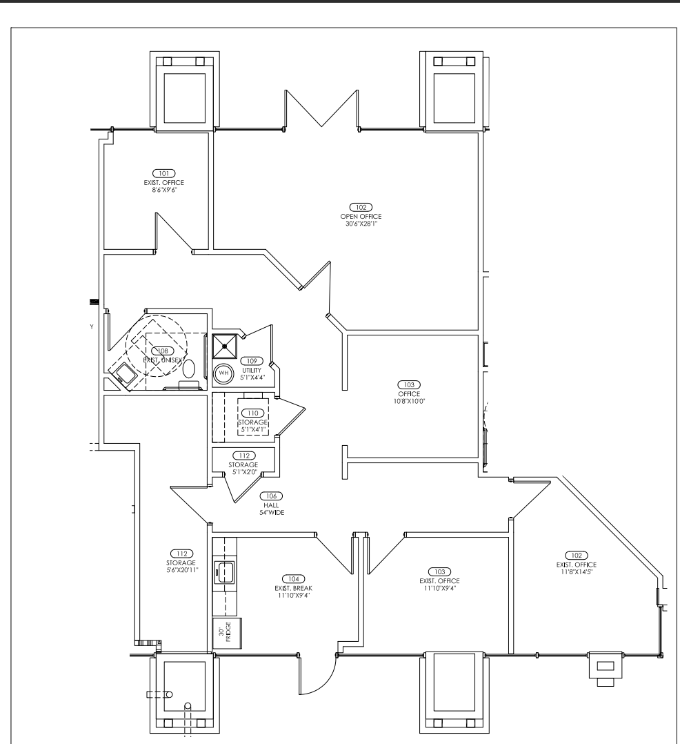 41810 N Venture Dr, Phoenix, AZ for lease Floor Plan- Image 1 of 6