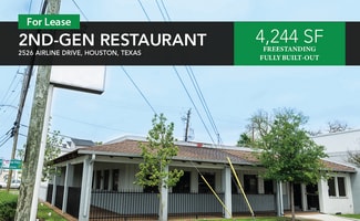 More details for 2526 Airline Dr, Houston, TX - Retail for Lease