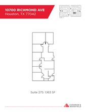 10700 Richmond Ave, Houston, TX for lease Floor Plan- Image 1 of 1