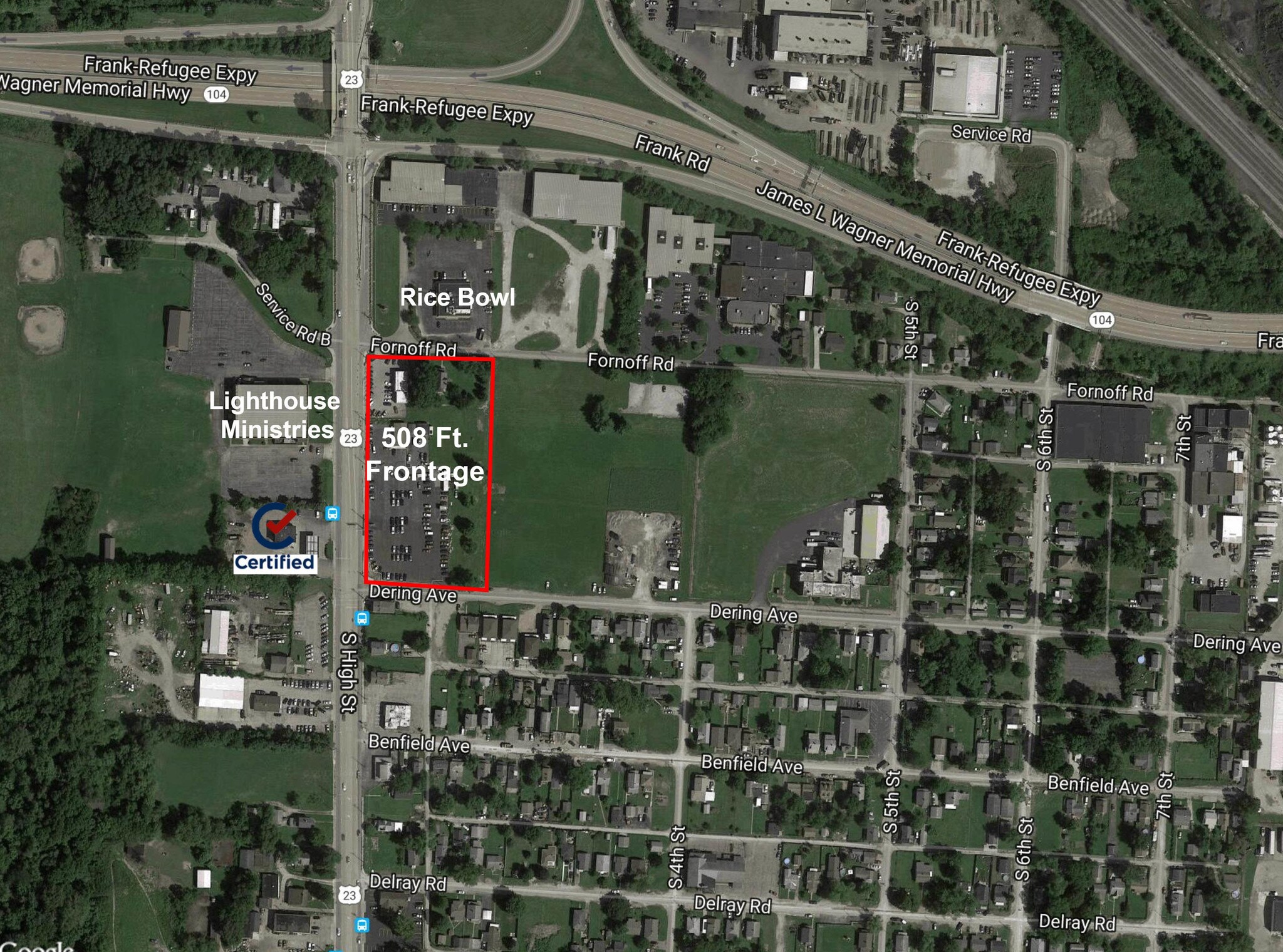 2320 S High St, Columbus, OH for sale Aerial- Image 1 of 1