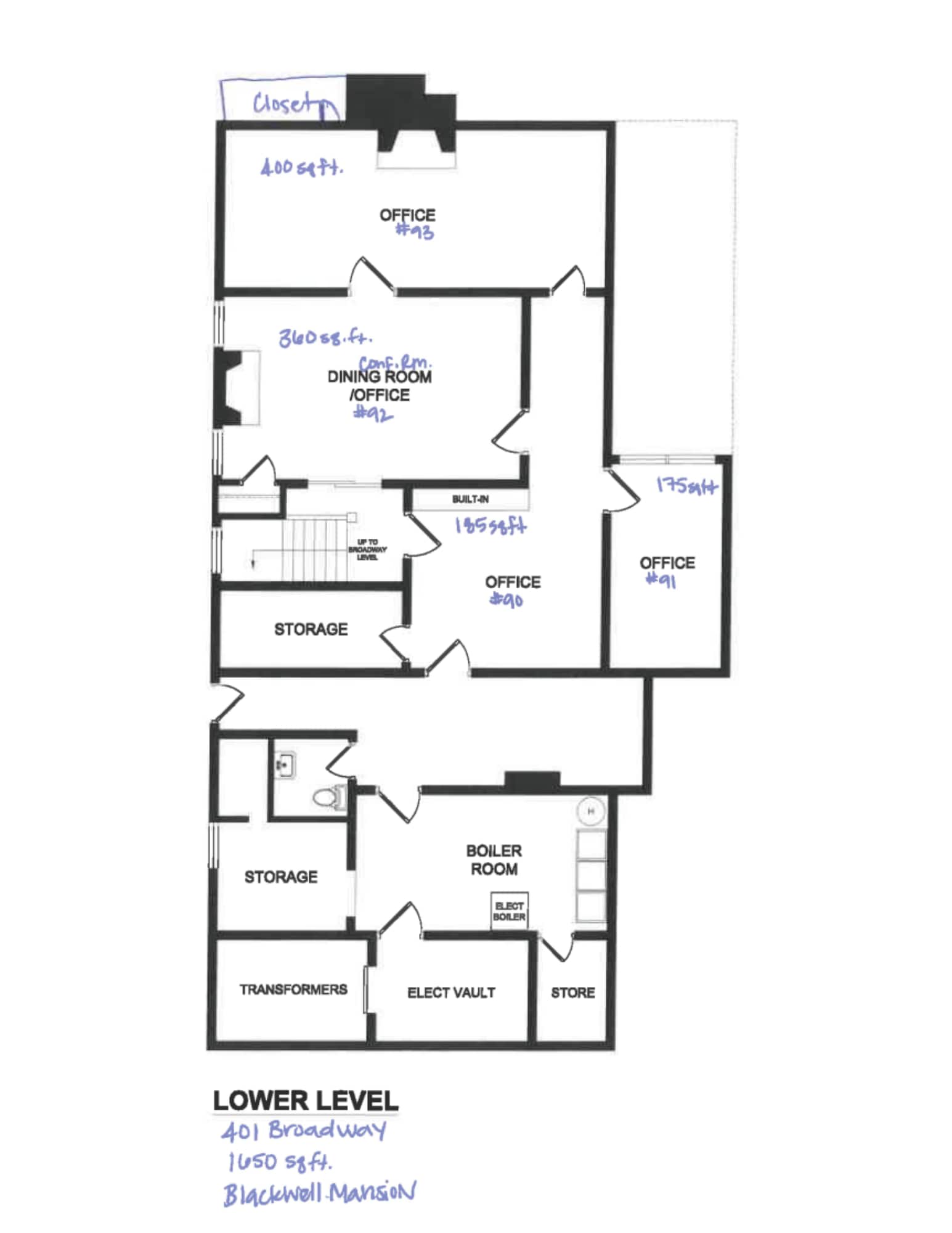 401 Broadway, Tacoma, WA for lease Floor Plan- Image 1 of 12