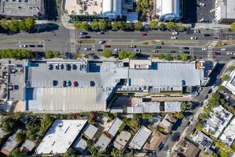 8550-8594 Santa Monica Blvd, West Hollywood, CA - AERIAL  map view - Image1