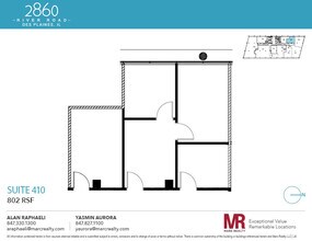 2860 S River Rd, Des Plaines, IL for lease Floor Plan- Image 1 of 4
