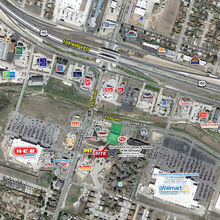 1100 Lowes Blvd, Killeen, TX - aerial  map view - Image1