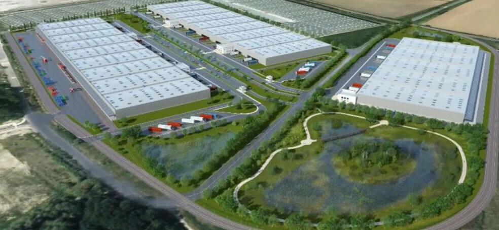 Industrial in Bruyères-sur-Oise for lease - Building Photo - Image 3 of 5