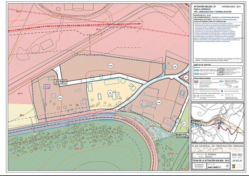 Land in El Espinar for sale - Floor Plan - Image 2 of 5
