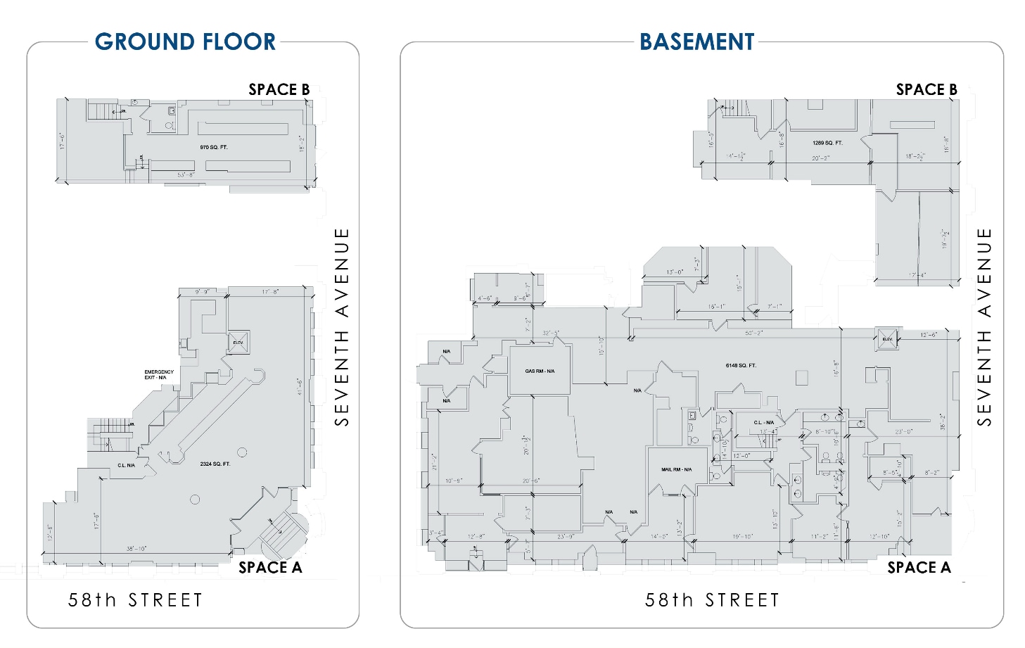 911 7th Ave, New York, NY for lease Floor Plan- Image 1 of 1