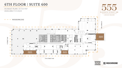 555 11th St NW, Washington, DC for lease Floor Plan- Image 1 of 1