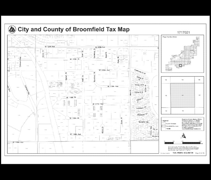 7101 W 117th Ave, Broomfield, CO for sale - Plat Map - Image 2 of 7