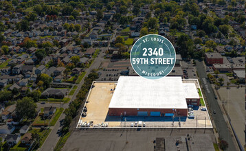 2340 S 59th St, Saint Louis, MO - aerial  map view